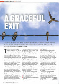 API Magazine – A graceful exit strategy - March 2015 THUMBNAIL
