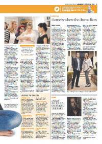 Herald Sun - Home is where the drama lives - August 2013