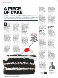 SPI Magazine – A Piece of Cake - August 2014